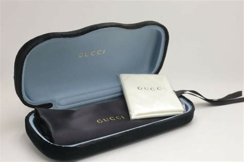 gucci prescription glasses case|Gucci sunglass cases for sale.